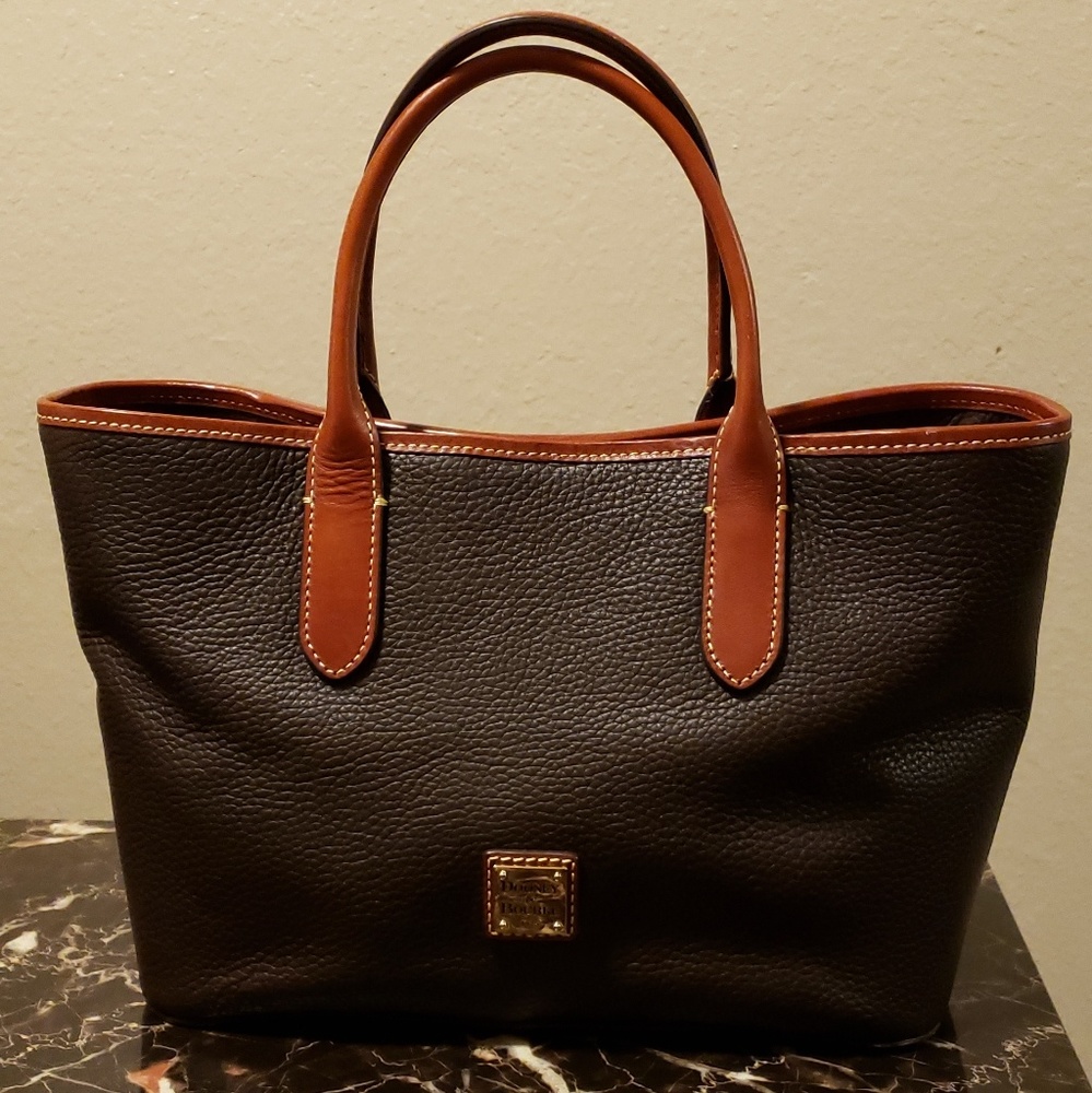 Dooney and Burke small leather satchel